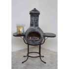Gardeco Barbecue Oven Derwen dark grey