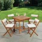 Greenhurst Seaford Portable Stowaway Dining Set