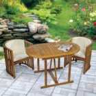 Greenhurst Chiltern Compact Dining Set