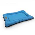 HugglePets Water-Proof Dog Mat Small Blue