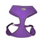 HugglePets Air Mesh Dog Harness Medium Purple