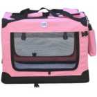 HugglePets Pet Fabric Crates X Large Pink