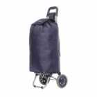 Hoppa 23" Lightweight 47L Shopping Trolley - Navy