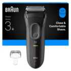 Braun Series 3+ Electric Shaver, Dry, 3000S, Grey