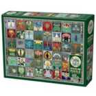 Cheatwell Cobble Hill Art Nouveau Tiles 1000 Piece Puzzle