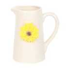 Something Different Hello Sunshine Ceramic Flower Jug With 3D Sunflower
