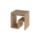Decortie Side Table 35X40X40Cm Particleboard, Oak