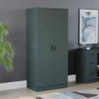 Vida Designs Riano 2 Door Wardrobe - Green