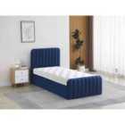 Kosy Koala Ottoman Storage Bed blue 3ft single velvet bed gas lift up Storage Bed bedroom furniture