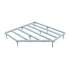 Shire Pressure Treated Corner Base Kit 7 ft x 7 ft