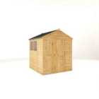 Mercia 6 x 6 Woodsman Shiplap Apex Shed (Glass)