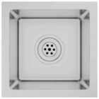 vidaXL Handmade Kitchen Sink Stainless Steel 51498
