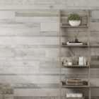 Wickes Boutique Kauri Grey Porcelain Wall & Floor Tile - 1200 x 200mm
