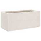 vidaXL Garden Planter White 80x36x35 cm PP