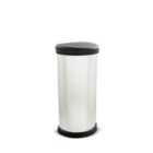 Curver Deco 40L Push Bin Essence
