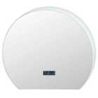 Costway Half Circle LED Bathroom Mirror with Touch Switch and 3-Color Lights
