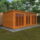 Broadfield 18x8 Full Pane Pent Workshop