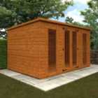 Broadfield 12x8 Full Pane Pent Workshop