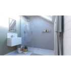 Showerwall White Sparkle Bathroom Wall Panel 2440 x 900mm