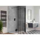 Showerwall Cracked Grey Proclick Bathroom Wall Panel 2440 x 579mm