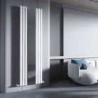 Carisa Tallis Mirror Aluminium Radiator 1800 X 550Mm White