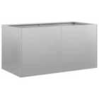 vidaXL Planter 80X40X40cm Galvanised Steel