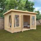 Broadfield 14x8w The Hatfield 44mm Log Cabin