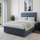 Bedmaster Midnight Linen 2 Drawer Divan Base And Lona Headboard Small Double
