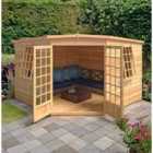 Shire Windsor 10 ft x 10 ft Handmade Corner Summerhouse