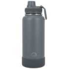 Restore Raid Stainless Steel Bottle 1 Litre - Grey