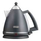 DELONGHI 1.7L Argento Kettle Silva Grey