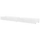 Beliani Set Of 2 Storage Drawers White Cronat