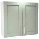 Wickes Ohio Reed Green Shaker Wall Unit - 800mm