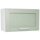 Wickes Ohio Reed Green Shaker Narrow Wall Unit - 600mm