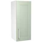 Wickes Ohio Reed Green Shaker Wall Unit - 300mm