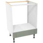 Wickes Ohio Reed Green Shaker Built Under Oven Unit - 600mm