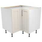 Wickes Ohio Porcelain Shaker Corner Base Unit - 925mm