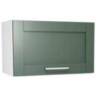 Wickes Ohio Forest Green Shaker Narrow Wall Unit - 600mm