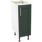Wickes Ohio Forest Green Shaker Base Unit - 300mm