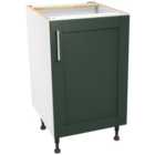 Wickes Ohio Forest Green Shaker Base Unit - 500mm