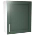 Wickes Ohio Forest Green Shaker Wall Unit - 600mm