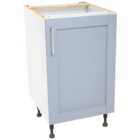 Wickes Ohio Hazy Blue Shaker Base Unit - 500mm