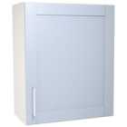 Wickes Ohio Hazy Blue Shaker Wall Unit - 600mm