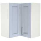 Wickes Ohio Hazy Blue L-Shape Corner Wall Unit - 625mm