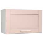 Wickes Ohio Dusky Pink Shaker Narrow Wall Unit - 600mm