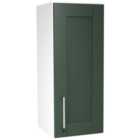 Wickes Ohio Forest Green Shaker Wall Unit - 300mm