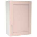 Wickes Ohio Dusky Pink Shaker Wall Unit - 500mm