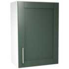 Wickes Ohio Forest Green Shaker Wall Unit - 500mm