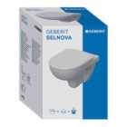 Geberit Selnova Wall-hung WC Pan & Seat Pack