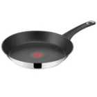 Tefal Jamie Oliver Everyday Kitchen Stainless Steel 28cm Frying Pan